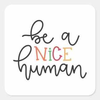 quote-Sticker Vierkante Sticker