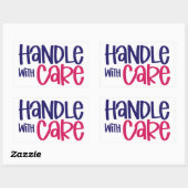 Quote-Sticker voor kleine bedrijven Rechthoekige Sticker (Vel)