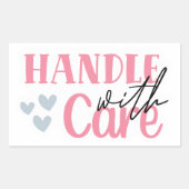 Quote-Sticker voor kleine bedrijven Rechthoekige Sticker (Voorkant)