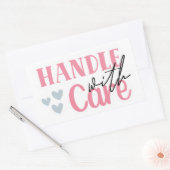 Quote-Sticker voor kleine bedrijven Rechthoekige Sticker (Envelop)