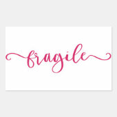 Quote-Sticker voor kleine bedrijven Rechthoekige Sticker (Voorkant)