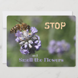 Quote Stop Smell Flowers