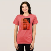 quote Tシャツ Tri-Blend Shirt (Voorkant volledig)