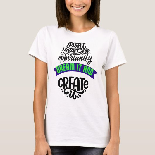 QUOTE T-SHIRT (Voorkant)