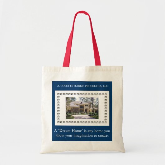 Quote Tas- Ontwerp 5 Tote Bag (Voorkant)