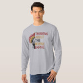 Quote Thinking Over het Romeinse Rijk Romeinse Hel T-shirt (Voorkant volledig)