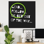 Quote Typografie Poster (Thuiskantoor)