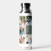 Quote Typography Family Photo Collage Template Waterfles (Links)