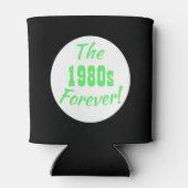 Quote van 1980 voor eeuwig Retro Blikjeskoeler (Achterkant)