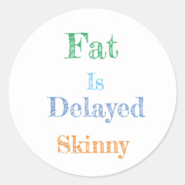 Quote van de dag Sticker