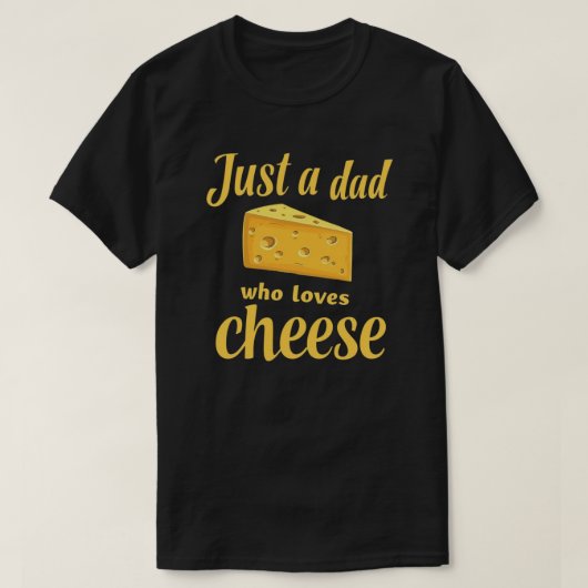 Quote van de kaasliefhebber - Leuk cadeau voor kaa T-shirt (Design voorkant)