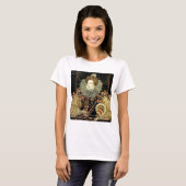 Quote van koningin Elizabeth 1 Love/Honor Love T-shirt (Voorkant volledig)
