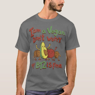 quote Vegan cartoon T-shirt