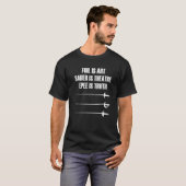 Quote voor het Gezegde Slogan T-shirt (Voorkant volledig)