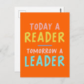 Quote voor Inspirerend lezing boekoverlangse boeke Briefkaart (Voorkant / Achterkant)