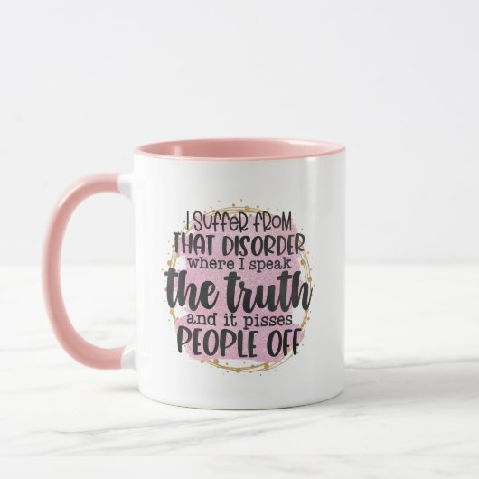 Quote voor Sarcastic Coffee Mok (Links)