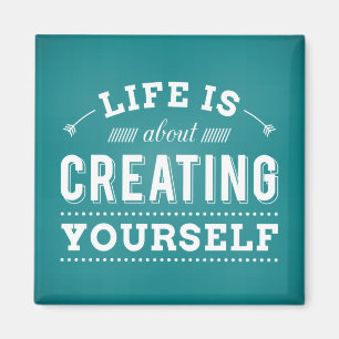 Quote voor succes Motivatie geschiktheid Magneet