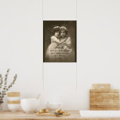 Quote  vriendschapsvriendschap poster (Keuken)