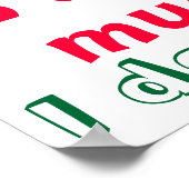 Quote wiskunde Feelings Poster (Hoek)