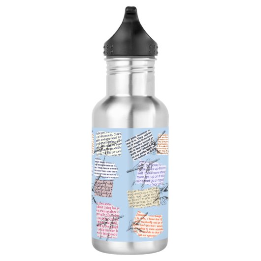 quotemagazine waterfles  (Rechts)