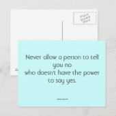 Quotes Briefkaarten (Voorkant / Achterkant)