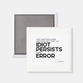 QUOTES: Cicero: Fouten maken Magneet (Voorkant / Achterkant)