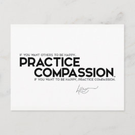 QUOTES: Dalai Lama - Belijden met anderen Briefkaart