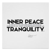 QUOTES: Dalai Lama - Inner Peace Poster (Voorkant)