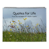 Quotes for Life calendar Option A Kalender (Hoes)