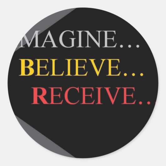 QUOTES ~N~ MOTION GEAR DRAAG 37 door CARA G. RHODE Ronde Sticker (Voorkant)