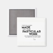 QUOTES: Rumi: Bijzonder werk Magneet (Voorkant / Achterkant)