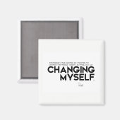 QUOTES: Rumi: Zelf veranderen Magneet (Voorkant / Achterkant)