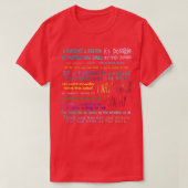 Quotes Set-drempel T-shirt (Design voorkant)