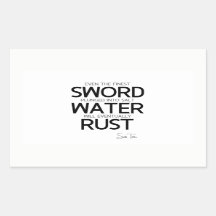 QUOTES: Sun Tzu: Finste zwaard, zout water