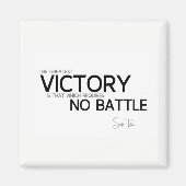 QUOTES: Sun Tzu: Grootste overwinning Magneet (Voorkant)