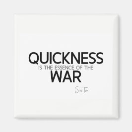 QUOTES: Sun Tzu: Quickness Magneet