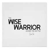 QUOTES: Sun Tzu: Wise krijger Poster (Voorkant)