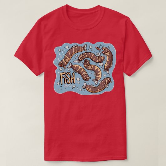 quotFish Pleasequot T-shirt (Design voorkant)