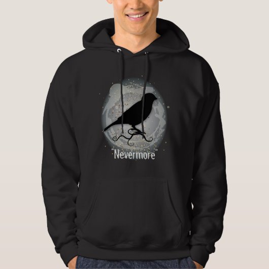 ~Quoth de Raven~ Hoodie (Voorkant)