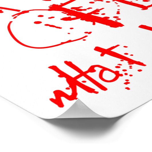 Quoth Hamlet Poster (Hoek)