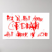 Quoth Hamlet Poster (Voorkant)