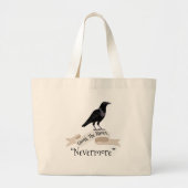 Quoth the Raven Grote Tote Bag (Voorkant)