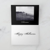 "Quoth the Raven" Halloween Card Kaart (Binnen)