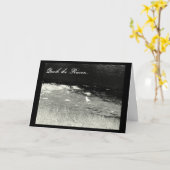 "Quoth the Raven" Halloween Card Kaart (Gele Bloem)