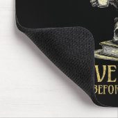 Quoth The Raven Nevermore Before Coffee Funny Quot Muismat (Hoek)