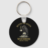 Quoth The Raven Nevermore Before Coffee Funny Quot Sleutelhanger (Voorkant)