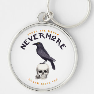 Quoth the Raven Nevermore - Edgar Allan Poe Sleutelhanger