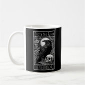 Quoth the Raven - Nooit meer - Edgar Allan Poe Koffiemok (Links)