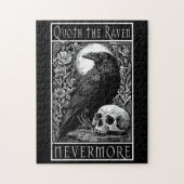 Quoth the Raven - Nooit meer - Edgar Allan Poe Legpuzzel (Verticaal)