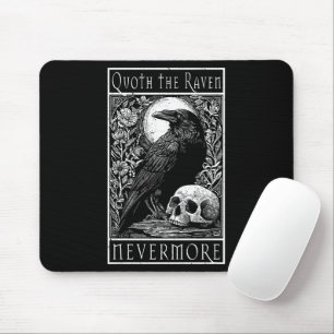 Quoth the Raven - Nooit meer - Edgar Allan Poe Muismat